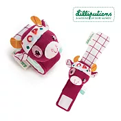 【比利時Lilliputiens】有機棉手腕帶- 羅莎莉小牛