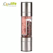[Conalife] 創新二合一304不銹鋼手動研磨器 (1入)