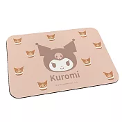 【Sanrio 三麗鷗】軟式珪藻土地墊 酷洛米 地墊 矽藻土 (60*40*0.5cm) 滿滿的餅乾