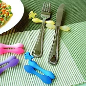 Zan’s手牽手餐具架(藍+黃)
