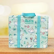 迪士尼可折疊露營保冷束口野餐袋 / 保冷袋  愛麗絲