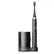 《加贈小刷頭組》 Biowell 博佳音波震動牙刷-UV殺菌款 ST 220 黑