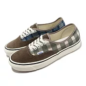 Vans 休閒鞋 Authentic 44 DX 男鞋 女鞋 格紋 燈芯絨 棕 綠 藍 日系 VN0005U81NU