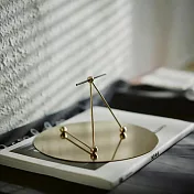 Daily Lab 時辰系列三生磁吸線香插DLXC1010 金色