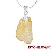 石頭記 天然黃水晶項鍊-財源廣進(B)