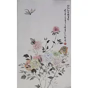 【玲廊滿藝】官瑛-紛紛紅紫競芳菲74x46cm