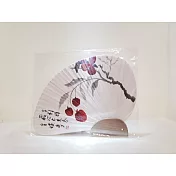 【玲廊滿藝】官瑛-多利圖-日本京都扇(左)23.5x28cm