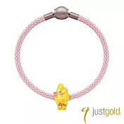 【Just Gold 鎮金店】三麗鷗抱抱系列 黃金串珠(Melody)