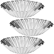 《EXCELSA》Fornotte貝殼水果塔模3入 | 點心烤模 - 9cm