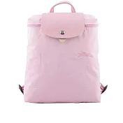 LONGCHAMP LE PLIAGE GREEN再生帆布折疊後揹包 (粉色)