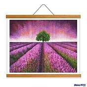 [HOMEHERE] DIY鑽石畫／薰衣草 遼闊 掛軸無框版