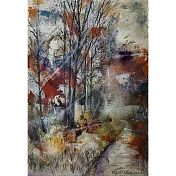 【玲廊滿藝】張耀慶-記憶中的鄉間26x38cm