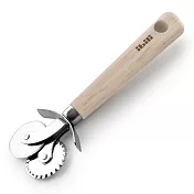 《IBILI》木柄兩用起酥輪刀 | 切割輪刀 花邊輪刀 烘焙