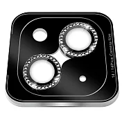 CITY BOSS 點鑽鏡頭貼+貼膜神器 for iPhone 13 mini 5.4 / 13 6.1-2眼 黑色