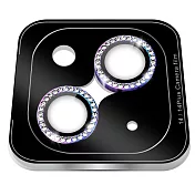 CITY BOSS 點鑽鏡頭貼+貼膜神器 for iPhone 13 mini 5.4 / 13 6.1-2眼 燒鈦色