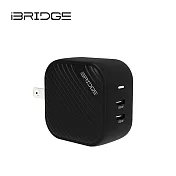 iBRIDGE GaN 45W 極速電源供應器 黑