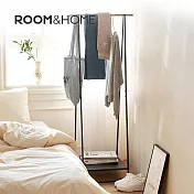 【韓國ROOM&HOME】A字型多功能置物掛衣架/衣帽架-DIY- 個性黑