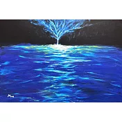 【玲廊滿藝】拾遺畫話Mina-凝視33x53cm