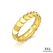 【點睛品】立體幾何 黃金戒指 計價黃金(港圍11號)