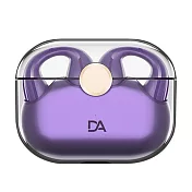 DA Air Pro6 夾式耳機 骨傳導 運動耳機 無線藍牙耳機 不入耳 夾式運動耳機 降噪 耳夾式 個性浪漫紫