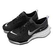 Nike 慢跑鞋 ZoomX Invincible Run FK 3 男鞋 黑 白 回彈 運動鞋 DR2615-002 25.5cm BLACK/WHITE