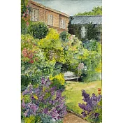 【玲廊滿藝】伍金環-花園景1-75x48.5cm