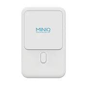 MiniQ MD-BP066-Qi 10000mAh 磁吸無線充15W PD快充行動電源 臺灣製(Magsafe/無線) 白色