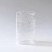 蕨飲玻璃杯 臺灣原始觀音座蓮