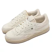 Reebok 休閒鞋 Club C Revenge Vintage 女鞋 男鞋 米白 白 復古  100033096 26.5cm WHITE/BEIGE