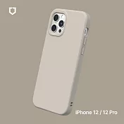 犀牛盾 iPhone 12 / 12 Pro (6.1吋) SolidSuit 經典防摔背蓋手機保護殼- 貝殼灰