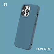 犀牛盾 iPhone 13 Pro (6.1吋) SolidSuit 經典防摔背蓋手機保護殼- 深海藍