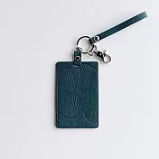 蕨簡真皮卡套2.0 / 吊繩款 田字草