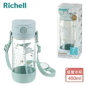 【Richell 利其爾】AX系列 幻夢 450ml 吸管水杯 - 三款任選 旅程