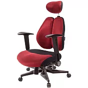 GXG 雙背DUO KING 工學椅(電競腳/摺疊升降扶手) TW-3006 KGA1
