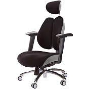 GXG 雙背DUO KING 工學椅(鋁腳/2D手遊休閒扶手) TW-3006 LUA2JM