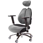 GXG 雙背DUO KING 工學椅(鋁腳/SO金屬手) TW-3006 LUA5