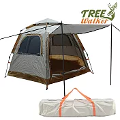 TreeWalker 六角自動休閒帳篷(適合4到6人使用)