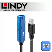 LINDY 林帝 主動式 USB3.0 延長線 5m (43162_A)