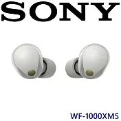 SONY WF-1000XM5 【加送充電盒果凍套】AI智能高性能處理器 IPX4 真無線降噪耳機 快充無線充電 2色 公司貨保固12+6個月 銀色