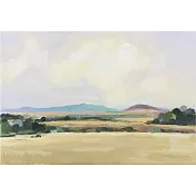 【玲廊滿藝】Ｍ-彩霞漫天17.5x25.5cm