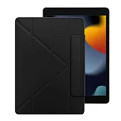 SwitchEasy Origami for iPad 10.2 全方位多角度支架保護套 黑色