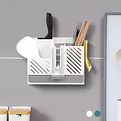 JIAGO 筷子餐具瀝水收納架 白色