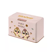 【Disney 迪士尼】多功能口罩收納盒 奇奇蒂蒂 衛生紙收納 收納盒 (約放50入) (20.5*10.5*13cm) 奇奇蒂蒂最佳友誼