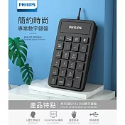 PHILIPS 飛利浦有線數字鍵盤 SPK6106