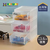 【臺灣KEYWAY】DS3003 MINI三層收納盒(S)-3小抽