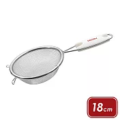 《PEDRINI》Gadget可勾掛濾杓 | 廚房料理濾網 濾網勺 濾網杓 - 18cm