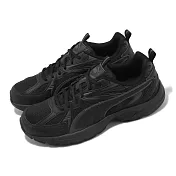 Puma 休閒鞋 Milenio Tech 男鞋 女鞋 黑 全黑 千禧鞋 復古 運動鞋 39232202 23cm BLACK-SHADOW GRAY