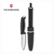 VICTORINOX 瑞士維氏 VENTURE 戶外專業直刀 紅/黑/綠 3.0902/3.0902.3/3.0902.4 黑