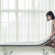 純粹眠｜輕鬆睏-雙面功能涼感乳膠隨身墊（雙人）附防水無印隨身背袋