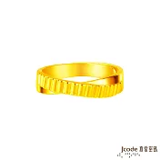 J’code真愛密碼金飾 相許黃金男戒指